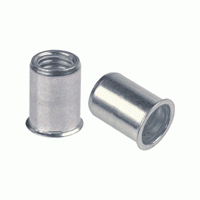 Yunnyp Steel Zinc Rivet Nuts 150pcs,M3-M10 Rivet Nut Steel Plated Zinc Insert Nuts Hardware Fasteners 