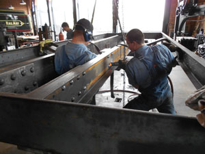 Riveted Railroad Tender
