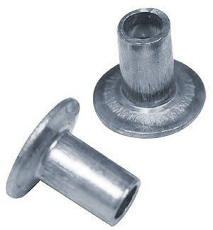 リブロック 7-6 SEMI-TUBULAR ALUMINUM BRAKE LINING RIVETS