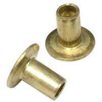 5-8 brass tubular brake rivets 100 pieces 
