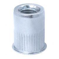 100 Pcs SAE Rivet Nut Rivnut Aluminum Assort Kit 6-32 8-32 10-24 10-32 1/4-20 