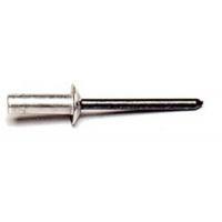 CE Zertifiziert 4.8 x 18mm offene Form 500 Kuppel Kopf Aluminium & Stahl Pop Rivet 