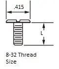 200A Terminal Binding Post 555 Type Brass Pillar Terminal Block M8 Threaded  Diameter Binding Post 0-380V 2pcs