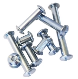 Aluminum 8-32 Post and Screws, Chicago Screws, Barrel Nuts