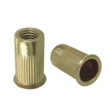 Small Flange Thin Wall Ribbed Rivet Nuts
