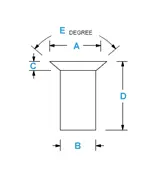 Solid Countersunk Rivet