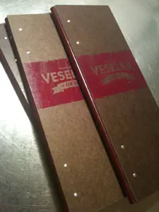 Menu Cover Project