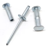 Robotex NSA48MP Blind Rivets - Aluminum/Steel, 3.2mm X 16.7mm (4-8 Grip), 55 Pcs Eco Pack