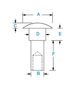 Tubular Shoulder Rivet